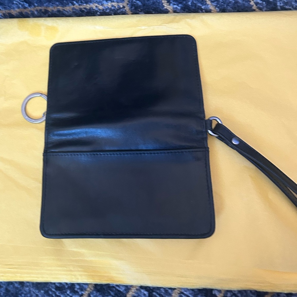 Hobo brand;)Black Leather Wallet